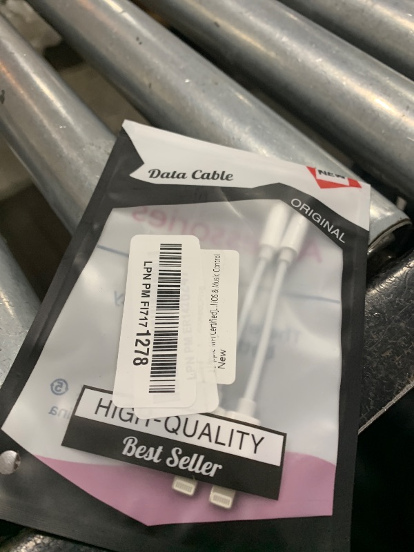 Photo 1 of [Apple MFi Certified] Apple iPhone 14 Pro Max Headphone Adapter, 2 Pack Lightning to 3.5 mm Headphone Jack Aux Audio Cable Dongle Adapter Compatible with iPhone 14 13 12 11 Pro Max XS XR X 8 iPad