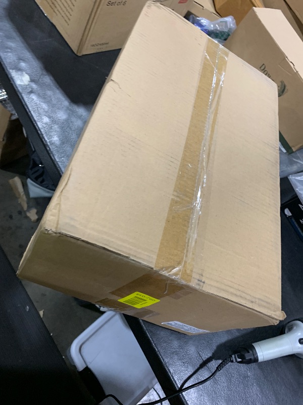 Photo 1 of MESHA Jewelry Boxes Bulk 96PC, Matte Cardboard Gift Boxes, Cotton Filled Box with Lids, Brown 3.5x3.5x1 Inch, Bulk Square Small Kraft Gift Boxes