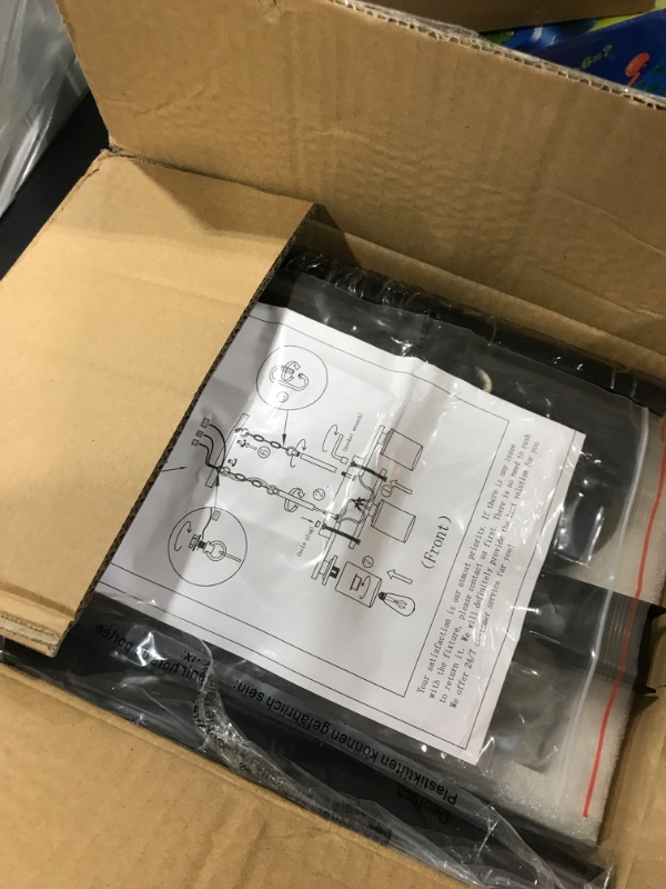 Photo 1 of 3-Light Kitchen Chandeliers Over Table, Farmhouse Chandeliers for Dining Room, Black Linear Chandelier with Clear Glass Shades, Modern Rustic Wood Dining Room Light Fixture, with Adjustable Height