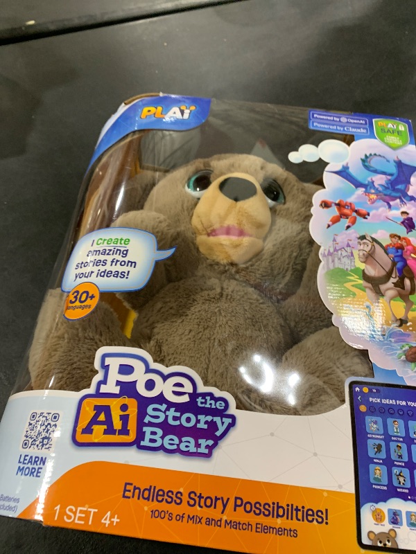 Photo 1 of Poe The AI Story Bear
