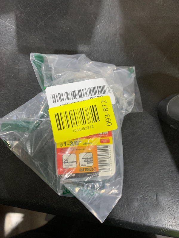 Photo 1 of 1-3/8 Inch Carbide Hole Saw, Hole Cutter Carbide Tipped with Pilot Drill Bit, TCT Hole Saws for Stainless Steel, Metal, Iron, Copper, Brass, Plastic, Wood