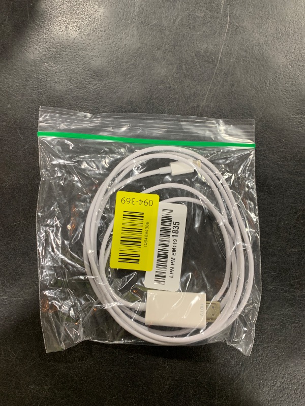 Photo 1 of [Apple MFi Certified] Apple Lightning to HDMI Cable Adapter for iPhone to TV, 1080P Digital AV Adapter Sync Screen Connector Compatible for iPhone 14 13 12 11 Pro Max XS XR X 8 to TV Projector Monitor