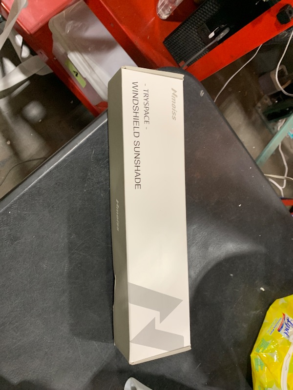 Photo 1 of [2025 Upgraded] Nmoiss Windshield Sunshade Umbrella Car - [Vinyl Coating Heat Shield] Protect Car from Sun Rays & Heat Damage Keep Cool and Protect Interior X-Small (52" L x 28" W)