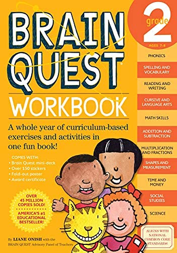 Photo 1 of
NEW-Brain Quest Workbook, Grade 2
