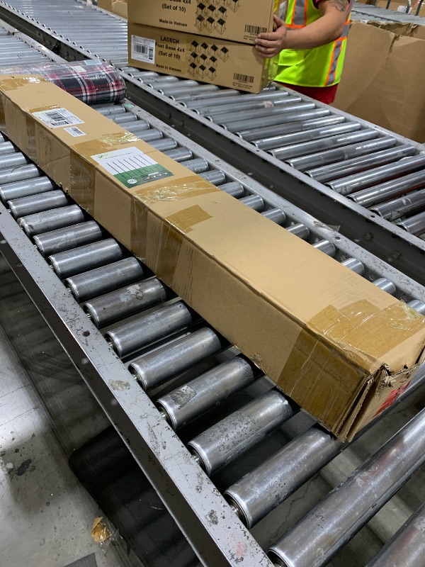 Photo 1 of (4 Sizes: 4-5-6-7 Feet) LADECH 4 Feet Sturdy Duty Metal Fence Post with 20 Zip Ties – Garden U Posts for Fencing (4 Feet - Heavy - Set 10)