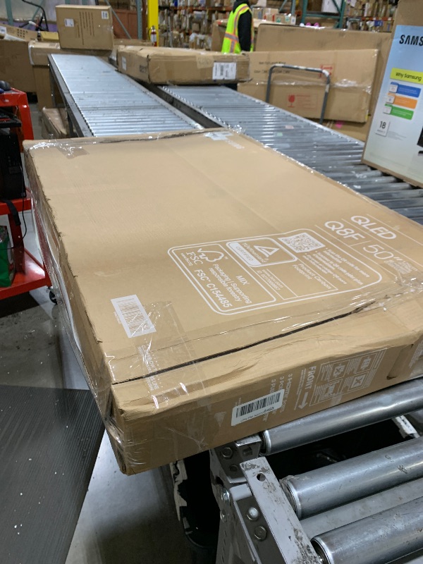 Photo 1 of Samsung 50-Inch Class QLED Q8F 4K UHD Smart TV (2025 Model) Q4 AI Processor, 100% Color Volume with Quantum Dot, AirSlim Design, Endless Free Content, Samsung Vision AI, Alexa Built-in