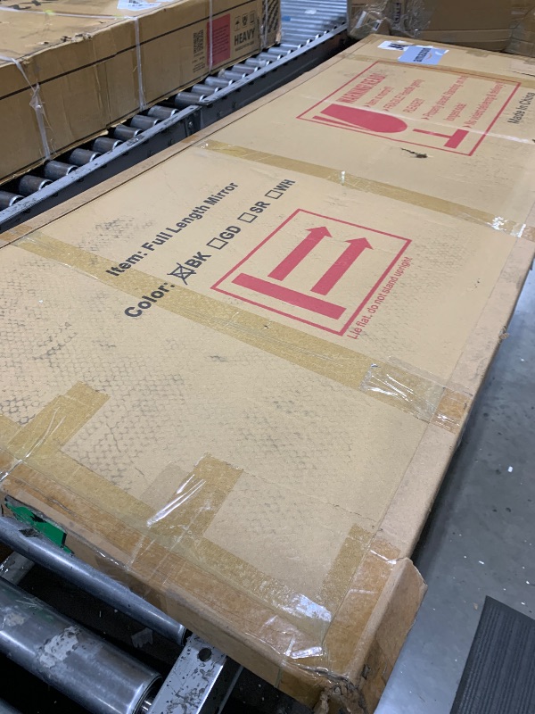 Photo 1 of Furnbar Full Length Mirror, Black, 71"x28" Arched Full Body Mirror Freestanding with Carved Metal Frame, Large Floor Mirrors for HomeDecor, Standing Mirrors for Bedroom&Dressing Room