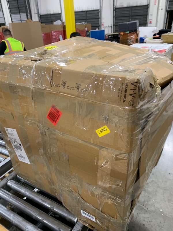 Photo 1 of *only the base * Modway Column 47" Rustic Farmhouse Pine Wood Round Kitchen and Dining Room Table, Brown