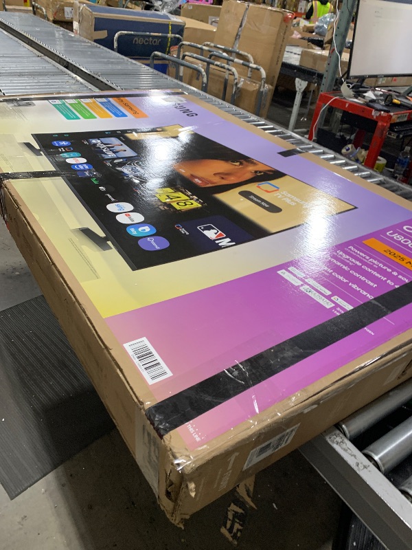 Photo 1 of ***PARTS ONLY*** Samsung 70-Inch Class Crystal UHD U8000F 4K Smart TV (2025 Model) Endless Free Content, Crystal Processor 4K, MetalStream Design, Knox Security, Alexa Built-in