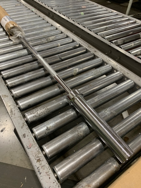 Photo 1 of ***only bar*** Fitvids Barbell Cast Iron 2-Inch Weight Plates Including 5FT Olympic Bar & Safely Locks, 100LB Style 3