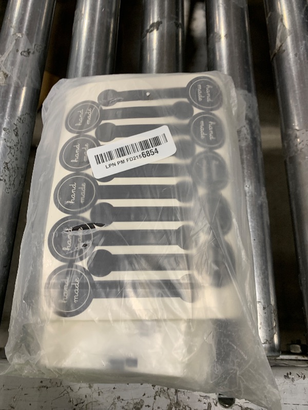 Photo 1 of (400Pcs) 200 Pack Translucent Cellophane Bags for Bakery Party Supplies (9x3.4 Inch) - Clear Plastic Cookie Candy Wrapping Bags with 200 Handmade Stickers, Ideal for Chocolate Cake Snack Packaging