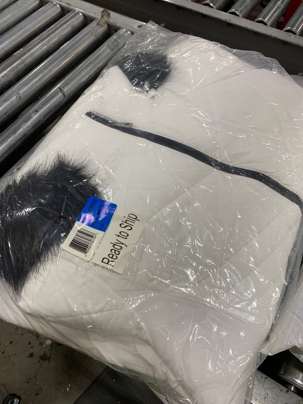 Photo 1 of Zip Front Active Jacket,White,XL