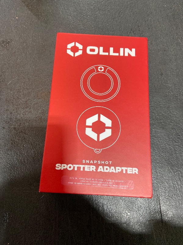 Photo 1 of OLLIN Snapshot Snapcase Digiscoping Phone Case - Magnetic Self-Centering Technology, for Binoculars, Spotting Scopes, Hunting, Wildlife Photography, Compatible with Apple iPhone 16 Pro Max