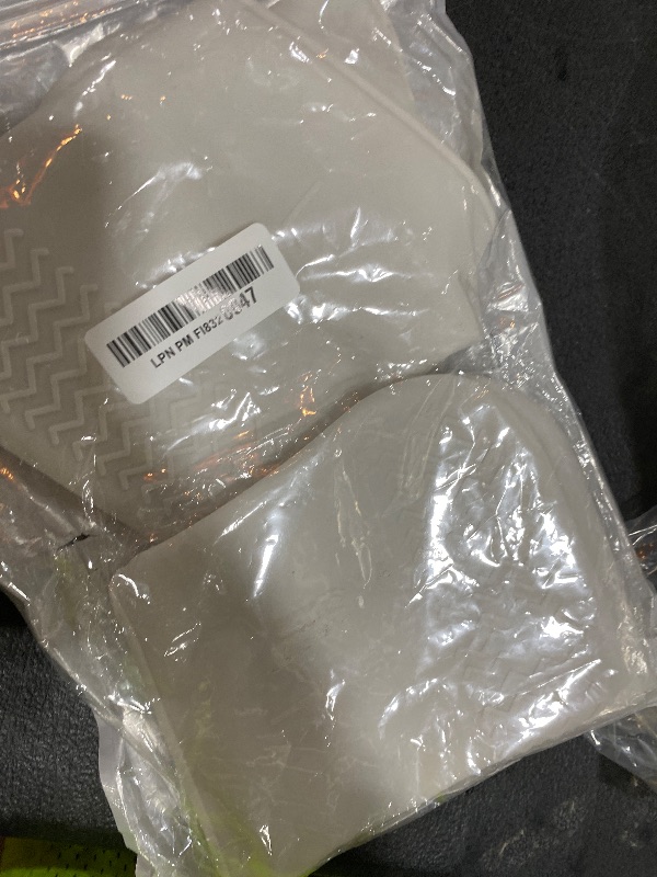 Photo 1 of 2 Pairs Waterproof Shoe Covers, Silicone Rain Shoe Covers, Transparent Reusable Non Slip Shoes Cover for Women and Men(Men's:6-8.5, Women's 6.5-9)