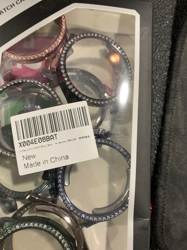 Photo 1 of [12Pack] RICHONE Bling Case Compatible with Samsung Galaxy Watch 7 40mm Screen Protector, HD Full Protection Flexible TPU Watch Bumper Cover Anti Scratch Samsung Watch 7 Accessory (SM-L300 · 40MM)