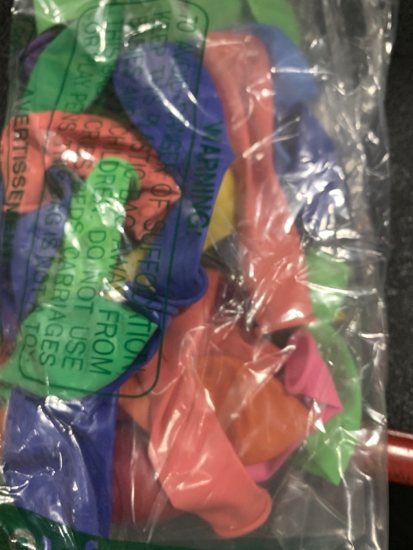 Photo 1 of 100 PCS Balloons, 12 Inch Assorted Colors Balloon & 10 Kinds of Color Balloons, Latex Balloon Bulk for Birthday, Baby Shower, Wedding, Family Party.