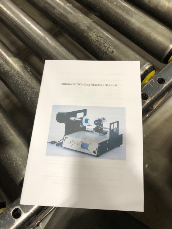 Photo 1 of Epidioxi Automatic Winding Machine 900RPM Coil Winder Machine with Auto-Wire Alignment, Compatible with 18-46AWG Wire, Ideal for Coils, Fishing Lines, and Silk Threads