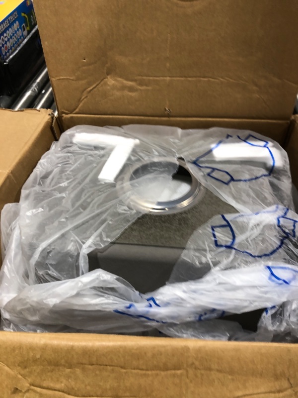 Photo 1 of Small Kitchen Sink,15x15 Inch Bar Sink Stainless Steel Drop In Small Kitchen Sink Ideal Choice For Small Space Nice As Toprmount Prep Sink,RV Kitchen Sink With Bottom Grid,Soap Mat And Drain Assembly