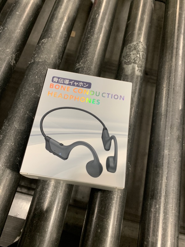 Photo 1 of - Bone Conduction Headphones, Open Ear Headphones Bluetooth 5.4 Wireless Headsets with Mic,IPX5 Waterproof Sport Headphones for Running, Cycling, Workout(Black) 