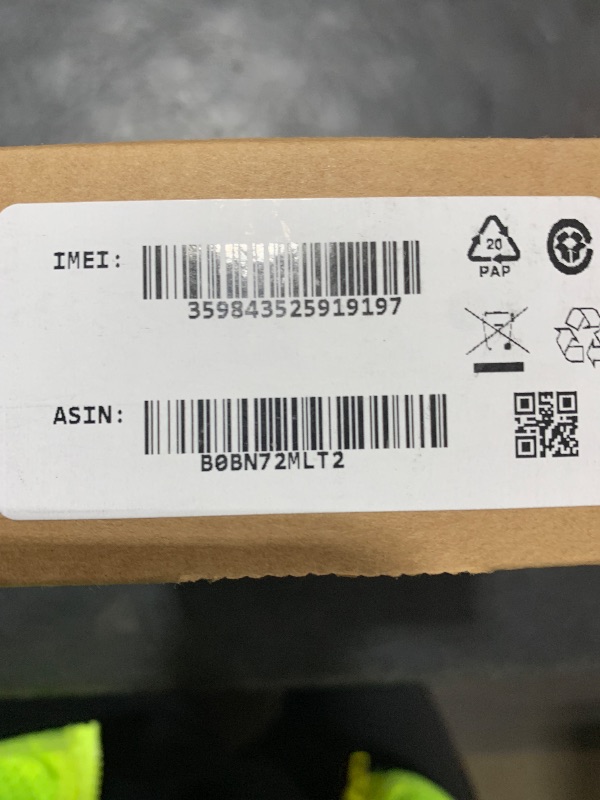 Photo 1 of *SEE CLERK NOTES* Apple iPhone 14, 128GB, Midnight - Unlocked (Renewed) 
CAMERA DOES NOT WORK