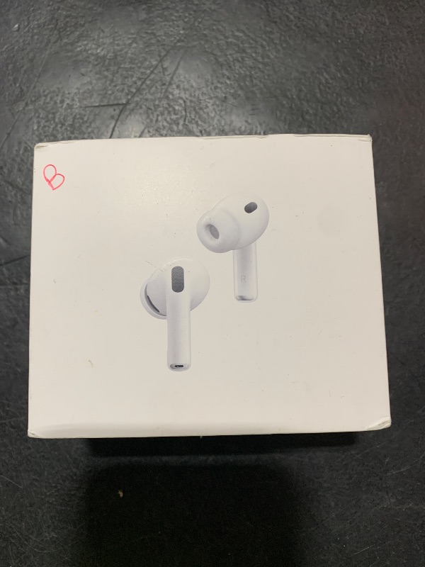 Photo 1 of Apple AirPods Pro 3 Wireless Earbuds, Active Noise Cancellation, Live Translation, Heart Rate Sensing, Hearing Aid Feature, Bluetooth Headphones, Spatial Audio, High-Fidelity Sound, USB-C Charging
