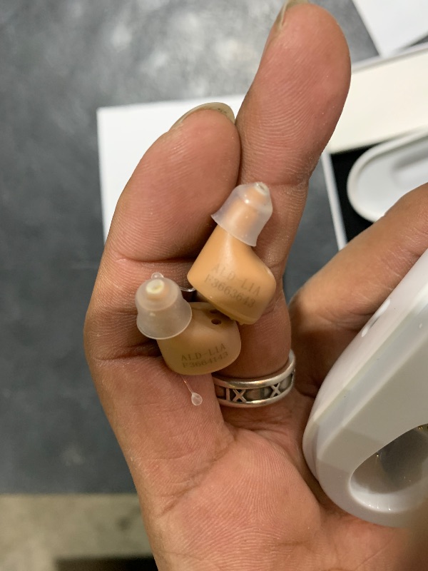 Photo 1 of Hearing Aids for Seniors Rechargeable Not Amplifier, OTC In-the-Ear Hearing Aid, Hearing Aides for Adults Men Women Elderly Hearing Loss, Invisible Hearing Ear Buds Earbuds