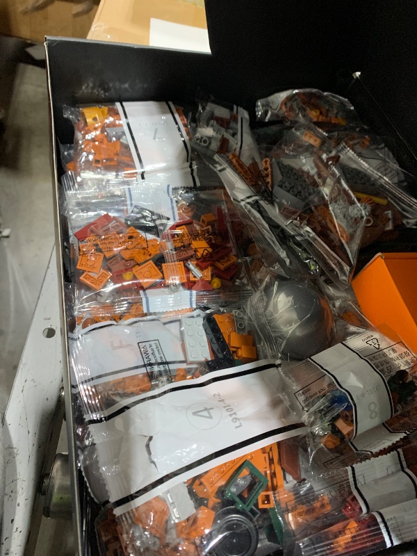 Photo 3 of Lumibricks Steampunk Ore Factory Lighting Building-Bricks Set, 3138 Pcs Interactive Mechanical Factory Collection Display Set for Adults and Steampunk Lovers