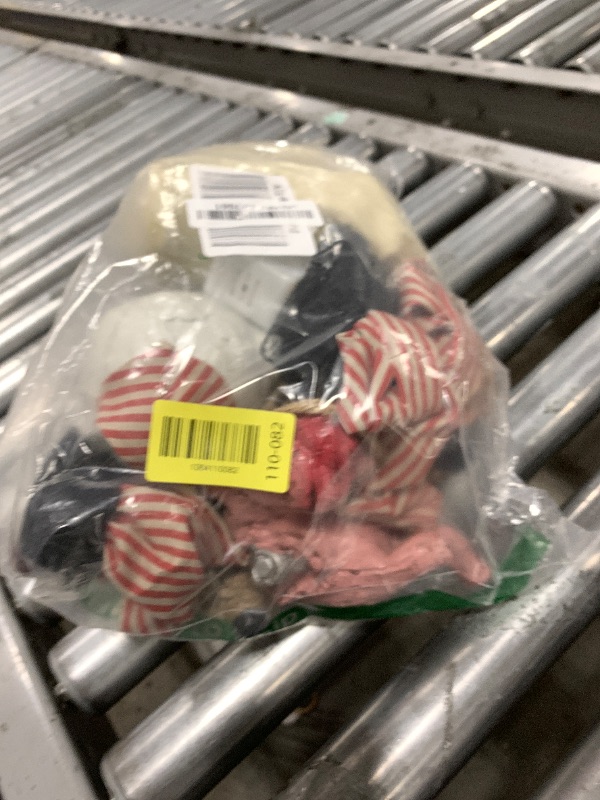 Photo 1 of [Sound Activated] 2 Pack Hanging Halloween Decorations Outdoor, 40" Hanging Swinging Clown and Girl Ghosts Decor with Lighted Up Eyes Creepy Sound Expressions for Halloween Party Porch Haunted House