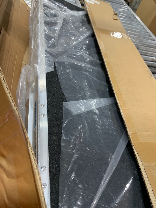 Photo 1 of MAASTERS Wheelchair Ramp 14 Feet - Aluminum Long Wheelchair Ramp - Loading Capacity 600 lbs - Portable 14 Foot Ramp with Extra Support Leg