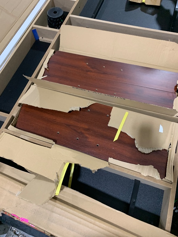 Photo 1 of GoSports 7 ft Pool Table with Wood Finish - Billiards Game Room Table for Adults & Family - Accessories Not Included