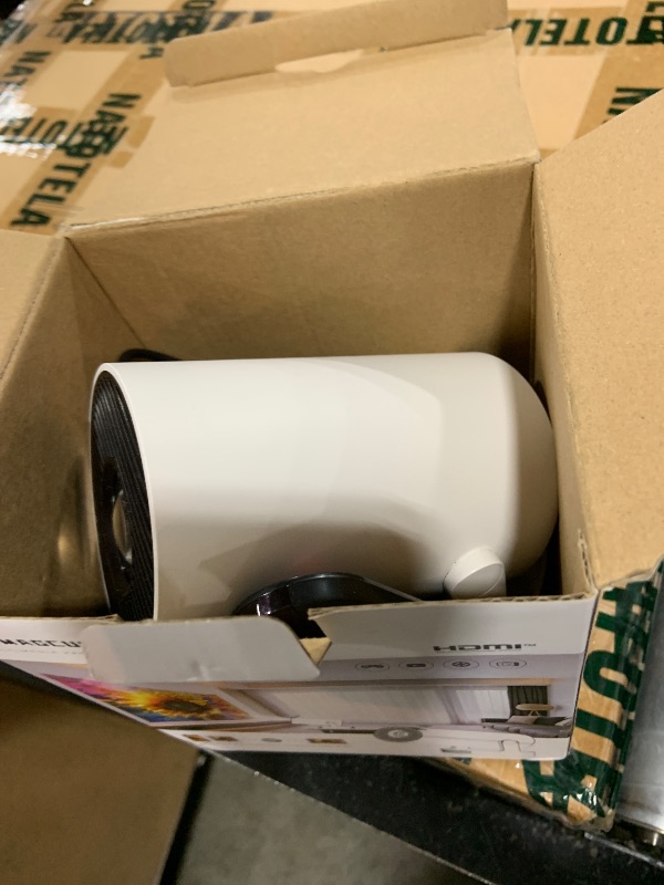 Photo 1 of Magcubic Mini Projector with WiFi 6 and Bluetooth 5.4, Portable Projector 4K Support, 5W Soundbase Speaker, Auto Vertical Keystone 180°Rotatable Smart Proyector for Movie Home Outdoor