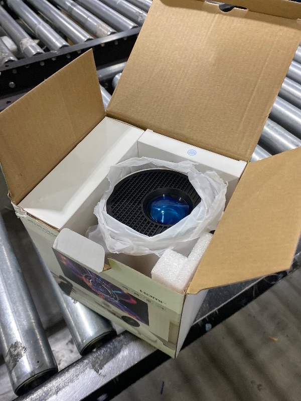 Photo 1 of [Electric Focus]Mini Portable Projector with 4K Support, Bluetooth 5.4 WIFI6, 5watt Sound Base Speaker, 260 ANSI, Android 11, 210° Rotation , Auto Keystone Correction Video Projector HY300 PLUS