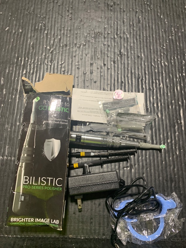 Photo 1 of Brighter Image Lab Bilistic Pro Series Dental Tooth Polisher | Professional Dental Teeth Cleaning & Bleaching Modern Electric Toothbrush Corded | Removes Buildup and Freshens Breath