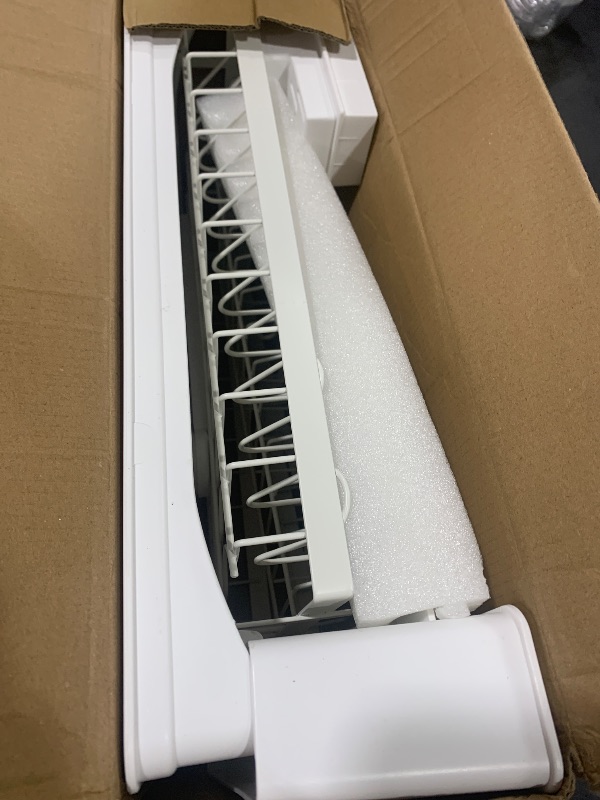 Photo 2 of Dish Drying Rack for Kitchen Counter, 2-Tier Stainless Steel Dish Drainer with Drainboard & Utensil Holder, Large Capacity Metal Kitchen Dishes Drying Rack Plate Organizer for Bowls/Cups/Bottles