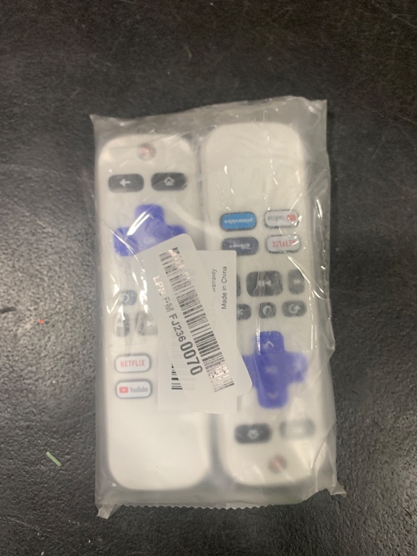 Photo 1 of (Pack of 2) Remote Control Only for TCL Onn Hisense Sharp Philips Westinghouse Insignia Element TLC Roku Smart TV Ruko Ruku Roko Remotes Replacement-1 Year Warranty