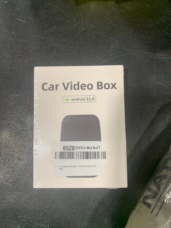 Photo 1 of 5-in-1 Wireless CarPlay Adapter Support Netflix/YouTube/TF, Wireless Android Auto & Carplay Adapter with USB-A/USB-C Cables, Convert Wired to Wireles Apple Dongle, Magic Video Box Car Play for iPhone