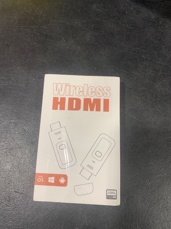 Photo 1 of Temracha Wireless HDMI Transmitter and Receiver, Plug & Play Portable Wireless HDMI with Adapter, 4K Decode Transmit to 1080P Output Support 2.4/5GHz, 100FT for Streaming Video Laptop/Pc/Tv Box