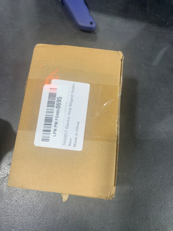 Photo 1 of 120V 300W Portable Magnetic Engine Block Heater for Transmissions Oil Pans and Small Engines-Rated at 120 Volts 300 Watt