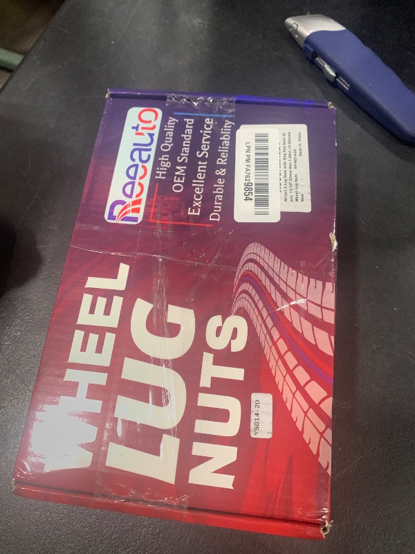 Photo 1 of 12x1.5 Lug Nuts 20 Pcs Chrome Closed End Mag Style Lug Nuts with Washer 13/16" (21mm) Hex Compatible with Toyota Camry/Corolla/Tacoma Lexus