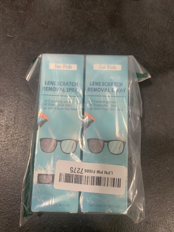 Photo 1 of 2Pcs - Lens Scratch Remover for Eye Glasses, Scratch Remover for Eyeglasses, Eyeglass Scratch Remover, Lens Scratch Remover, Pocket & Travel Essentials, Eye Glass Cleaners Spray (100ml)
