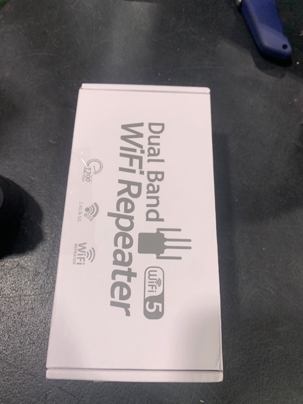 Photo 1 of 12880 Sq.Ft Range WiFi Extender Signal Booster Dual Band 5GHz/2.4GHz, 105-Device Compatibility, Simple Installation, WiFi Extender