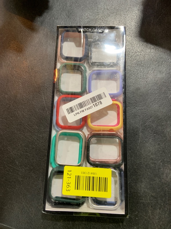 Photo 1 of [20 Pcs] Hooglny Hard PC Protective Case Compatible for Apple Watch Series 7/8/9 45mm, Edge Protector Bumper Cover Shell,Apple Watch Series 7/8/9 Case Color Mix Set