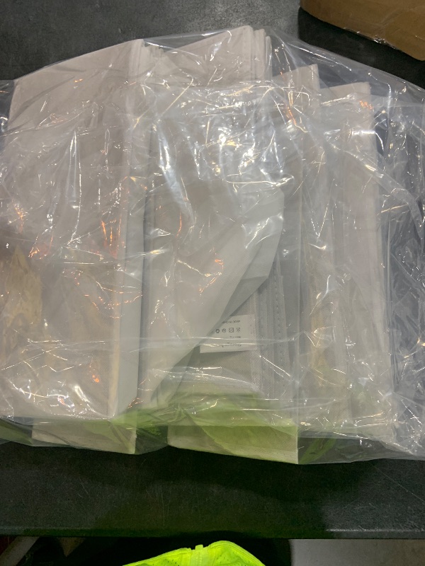 Photo 1 of 12 Pack Foldable Drawer Organizer Dividers Cloth Storage Box Closet Dresser Organizer Cube Fabric Containers Basket Bins for Underwear Bras Socks Panties Lingeries Nursery Baby Clothes Gray