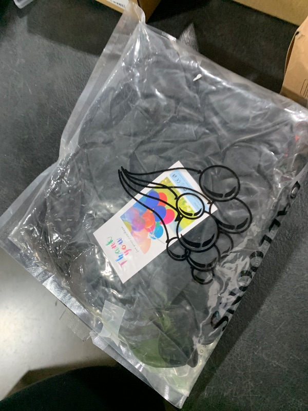 Photo 1 of 110pcs Black Balloon 12 inch, Black Latex Balloons for Birthday Party Baby Shower Wedding(with 2 Ribbons).