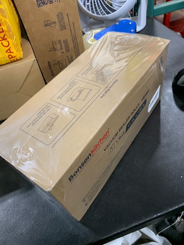 Photo 1 of [2025 New] Bonsenkitchen 11” x 150’ Vacuum Sealer Bags Rolls with Cutter for Food Storage, Commercial Grade, BPA Free, Great for Meal Prep and Sous Vide Cooking