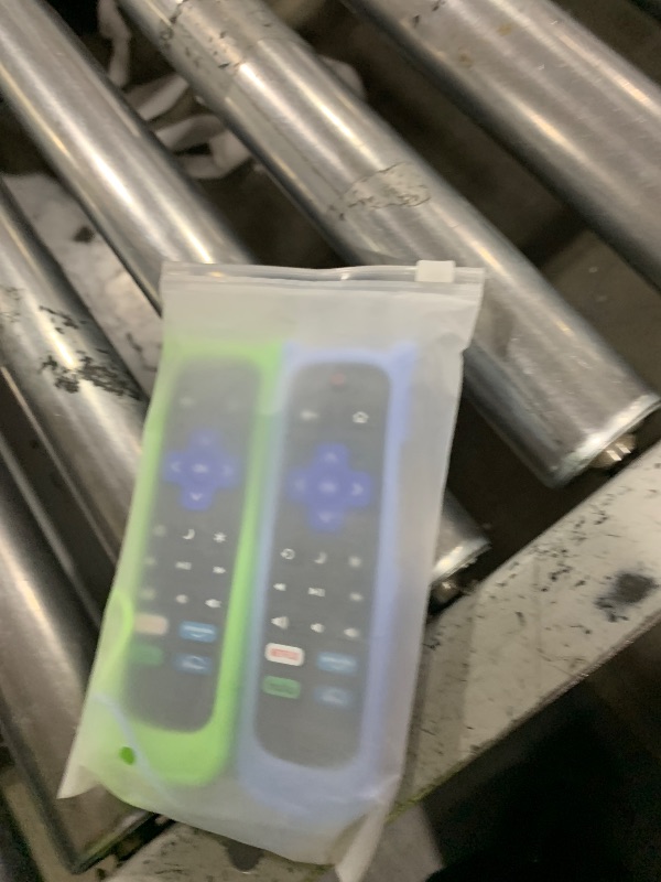 Photo 1 of (Pack of 2) Replacement Remote for Roku TV with Soft Protective Silicone Cover(Glow in The Dark), Universal Remote for TCL/Hisense/Onn/Sharp/Element/Philips Roku Smart TV