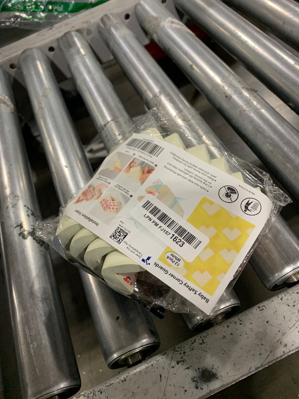 Photo 1 of 12 Pack Corner Protector Baby Proofing Edge and Corner Guards, Soft Safety Pre-Taped Rubber Foam Furniture Bumpers for Fireplace, Table, Stair, Cabinet (Off White)