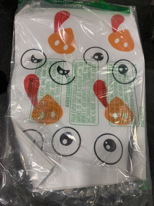 Photo 1 of 28 Pcs Turkey Face Vinyl Decals Turkey Faces DIY Craft Vinyl Art Stickers, Turkey Face Wall Decals Stickers Halloween Fall Thanksgiving Christmas Glass Window Sticker