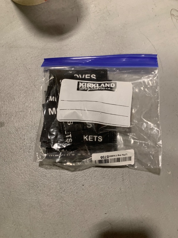 Photo 1 of Magnetic Tool Box Organization Labels,Tool Chest Organizer Labels with Strong Magnets,Easy to Read Printing - Fits All Brands of Steel Tool Box Drawers (72 Pcs, 4 x 1 Inches)