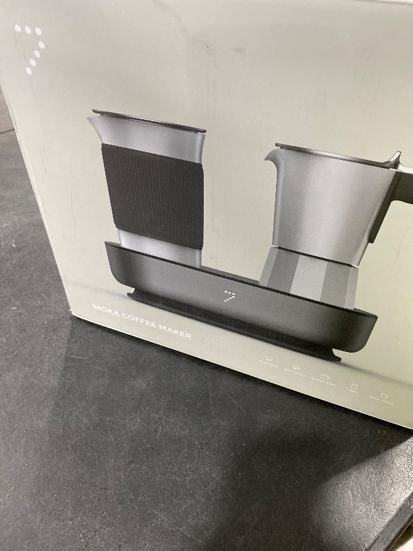 Photo 1 of **INCOMPLETE* MISSING PIECE** SEVEN&ME Espressor Machine Coffee Maker, with Milk Froth All-in-One Espresso Machine Combination, Latte Cappuccino Macchiato Espresso Electric Moka Pot, One Click Smart Operation?8.66"?